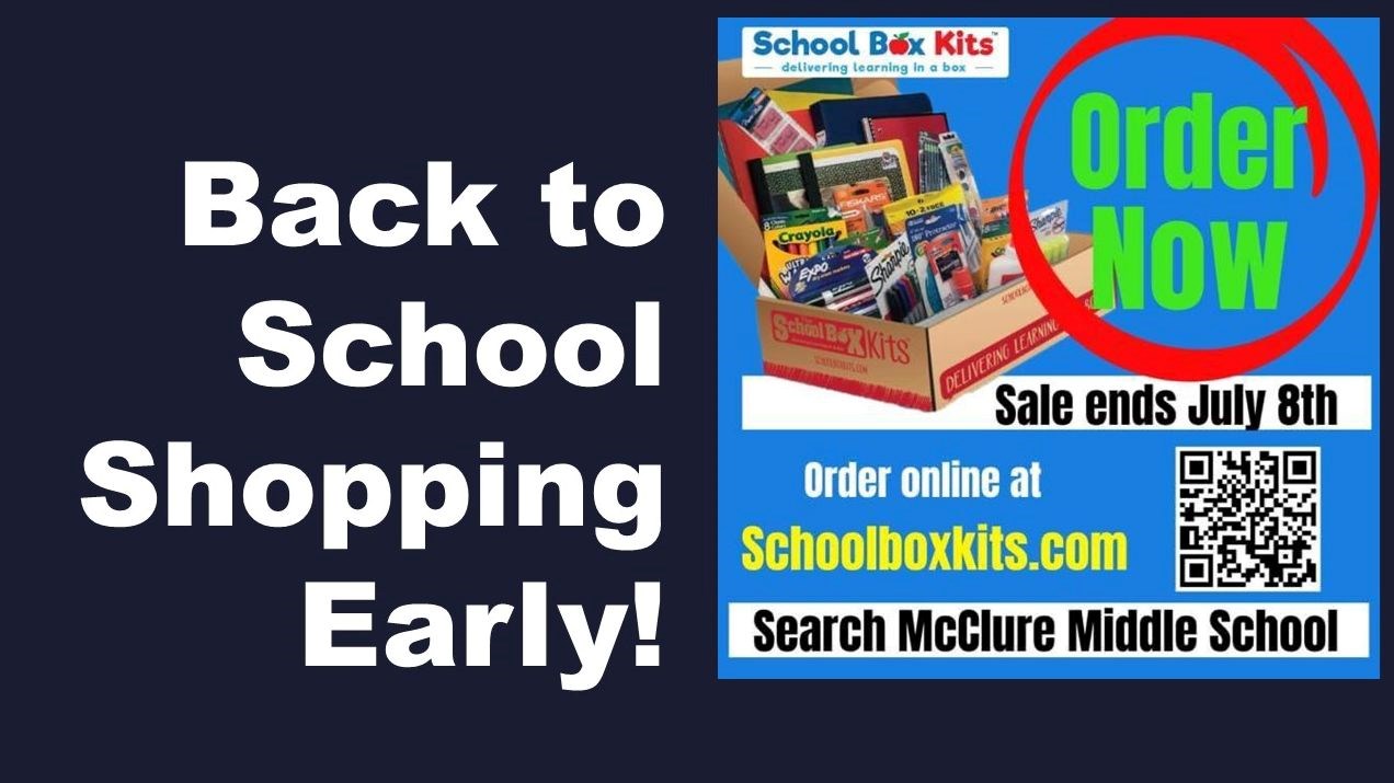 School supplies, order early!